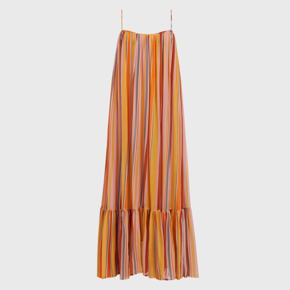 Allsaints, multi-color Stripe flowy-Dress